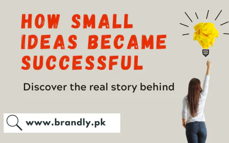 From Passion to Product: How Small Ideas Became Successful Pakistani Brands