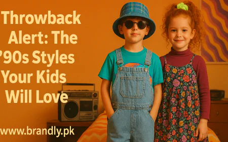 Throwback Style: Exploring 1990s Kids Fashion and Its Modern Revival