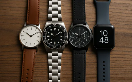 A Gentleman’s Guide: Different Types of Watches Every Man Should Know