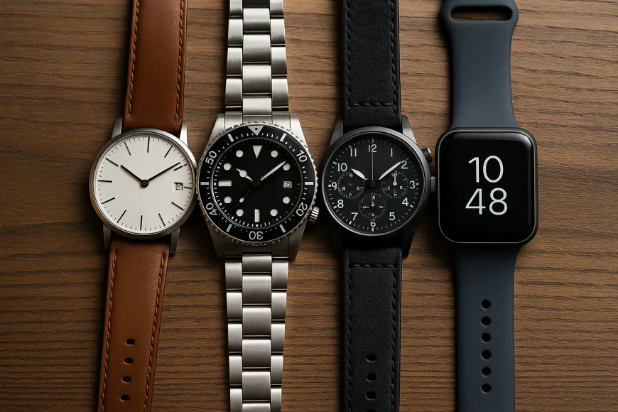 A Gentleman’s Guide: Different Types of Watches Every Man Should Know