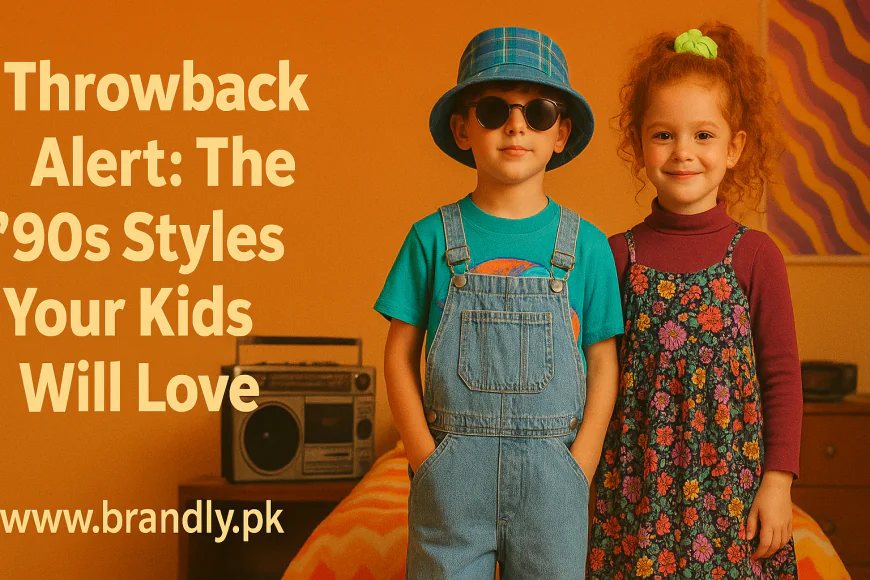 Throwback Style: Exploring 1990s Kids Fashion and Its Modern Revival