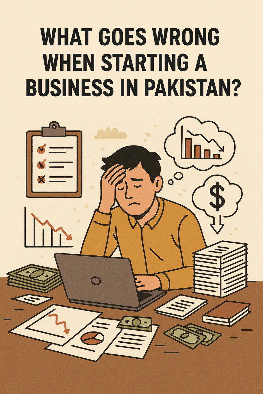 How to start a successful business in Pakistan and What Goes Wrong When Starting a Business in Pakistan? A Reality Check for Aspiring Entrepreneurs