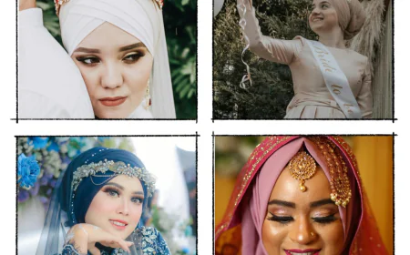 How to style your Hijab for Wedding _ Step by Step Bridal Guide
