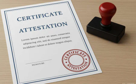 Certificate Attestation in Dubai Services Guide