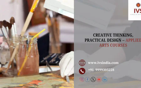 Creative Thinking, Practical Design – Applied Arts Courses
