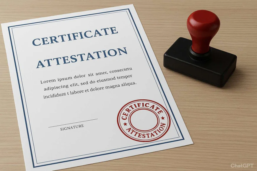 Certificate Attestation in Dubai Services Guide