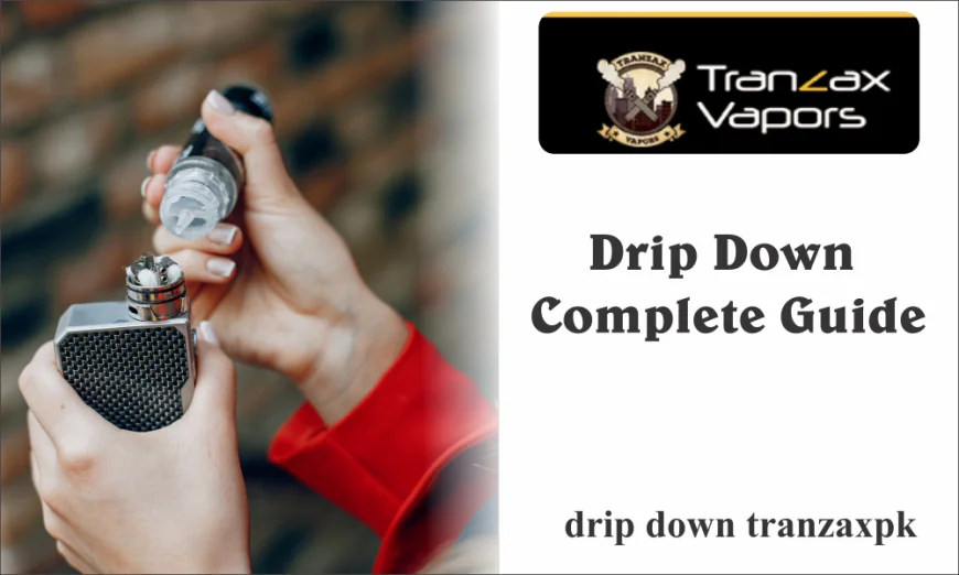 Drip Down Disposable Vape & E-Liquid Price in Pakistan (2025)