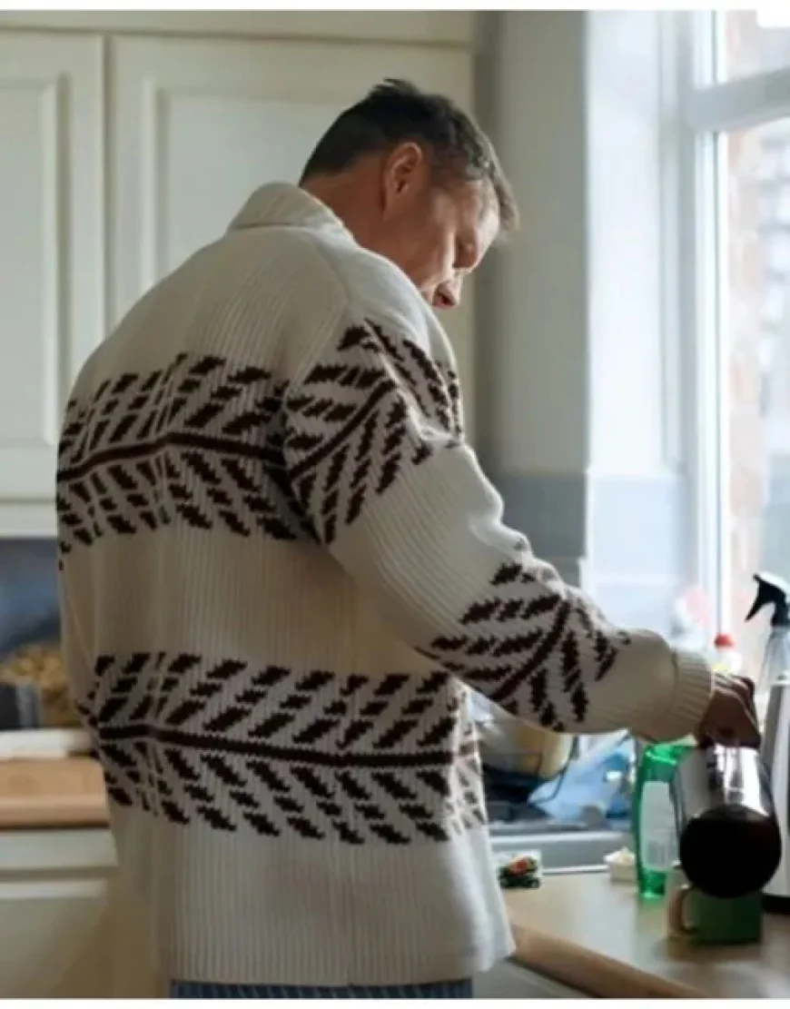 The Feud 2025 Rupert Penry-Jones Cardigan