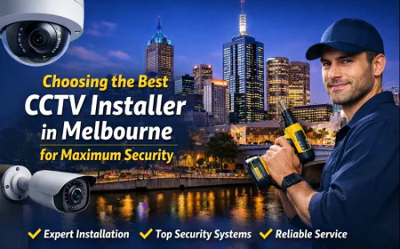 Choosing the Best CCTV Installer in Melbourne for Maximum Security