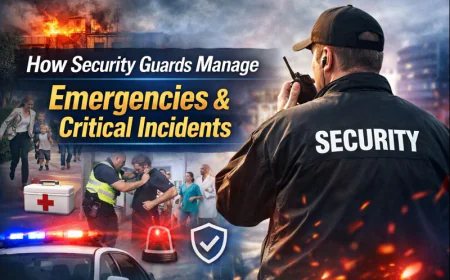 How Security Guards Manage Emergencies and Critical Incidents