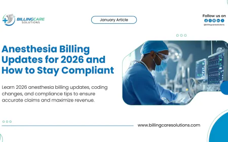 Anesthesia Billing Updates for 2026 and How to Stay Compliant