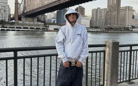 Cold Corners and Clean Fits: Stussy x Rhude Teen Streetwear in Wintery Tulsa, Oklahoma