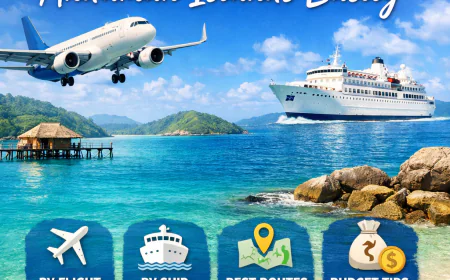 Planning an Andaman Tour - How to reach the Andaman Islands easily?
