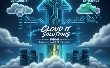How Cloud IT Solutions Can Drive Scalability and Cost Efficiency