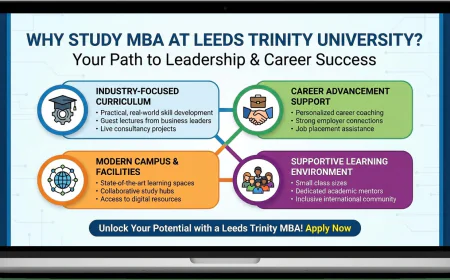 Why Study at Leeds Trinity University for MBA?