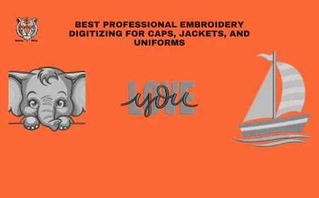 Best Professional Embroidery Digitizing for Caps, Jackets, and Uniforms