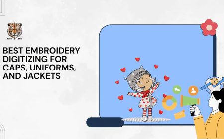 Best Embroidery Digitizing for Caps, Uniforms, and Jackets