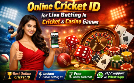 Online Cricket ID for Live Betting in Cricket & Casino Games