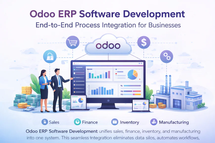 Odoo ERP Software Development for End-to-End Process Integration