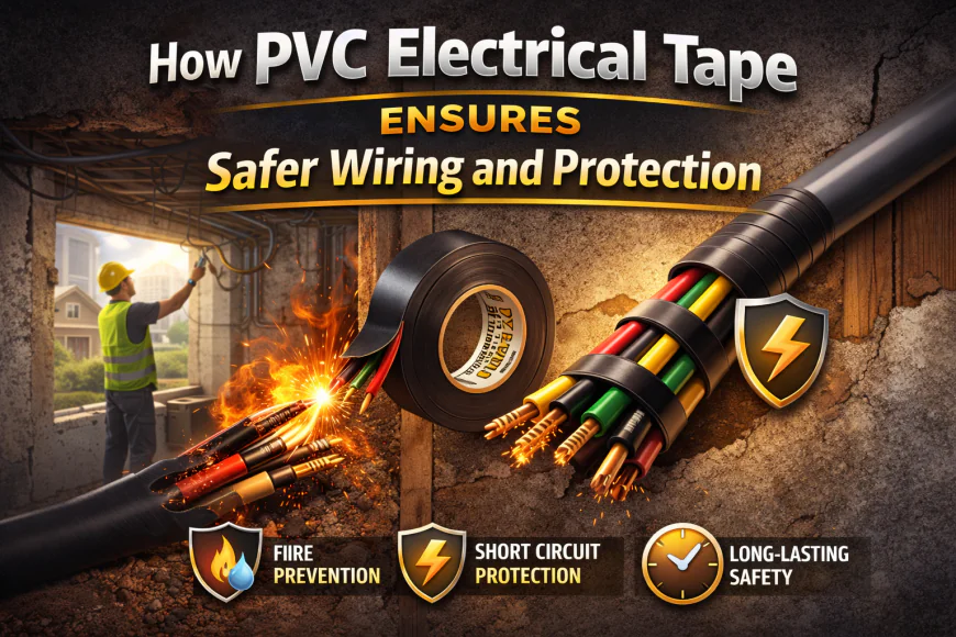 How PVC Electrical Tape Ensures Safer Wiring and Protection