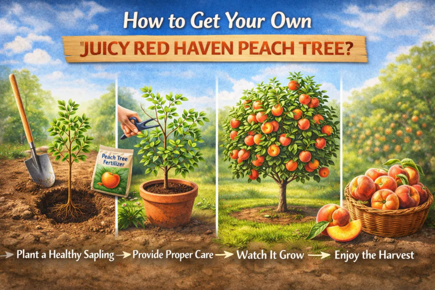 How To Get Your Own Juicy Red Haven Peach Tree? A Complete Guide