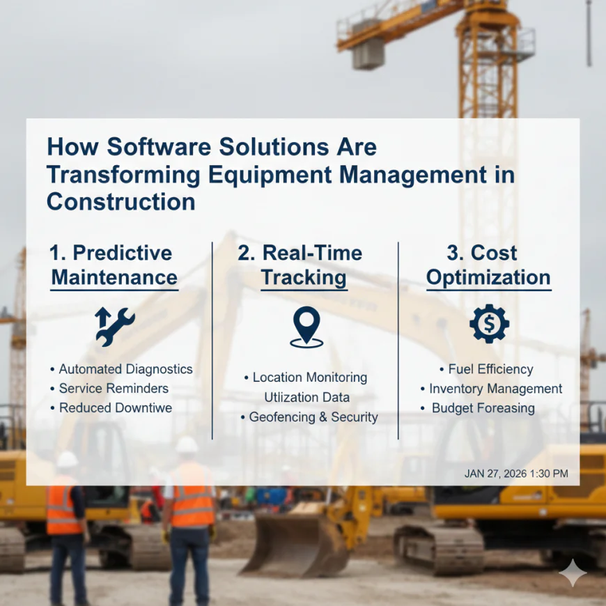 How Software Solutions Are Transforming Equipment Management in Construction