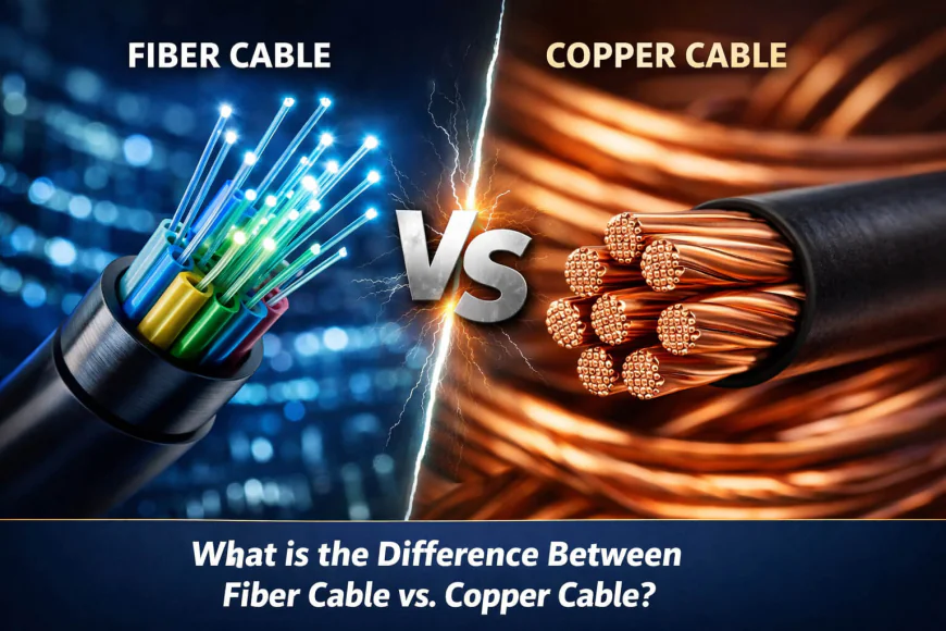 What is the Difference Between Fiber Cable vs. Copper Cable?