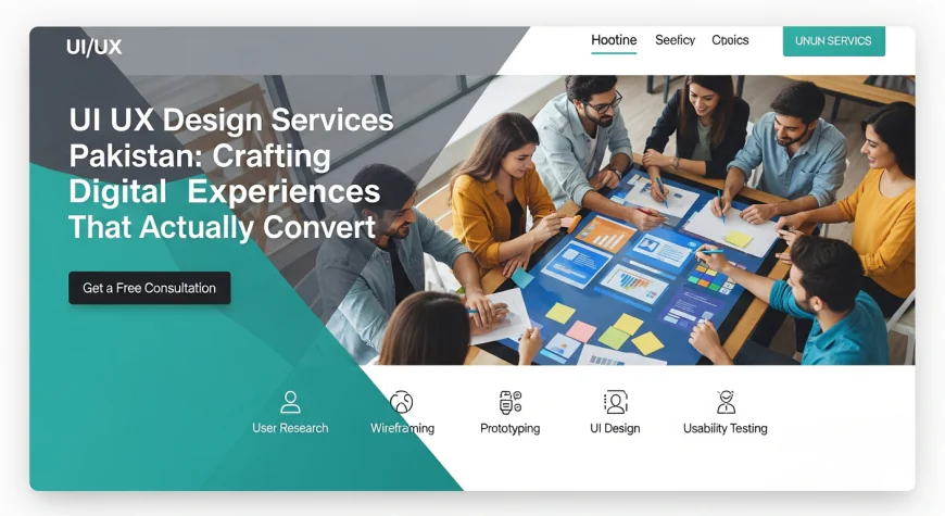 UI UX Design Services Pakistan: Crafting Digital Experiences That Actually Convert