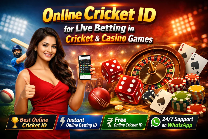 Online Cricket ID for Live Betting in Cricket & Casino Games