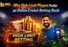 Why High-Limit Players Prefer an Online Cricket Betting Book