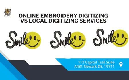 Online Embroidery Digitizing vs Local Digitizing Services
