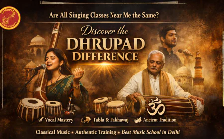 Are All Singing Classes Near Me the Same? Discover the Dhrupad Difference