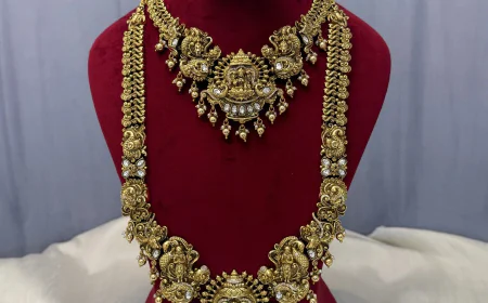 Antique Gold Bridal Sets: Timeless Beauty Meets Pakistani Tradition