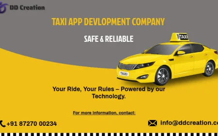 DD Creation: Building Smart & Scalable Taxi App Solutions in Chandigarh