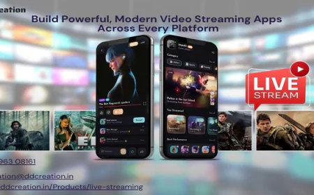 DD Creation’s Expertise in Scalable Live Streaming App Development