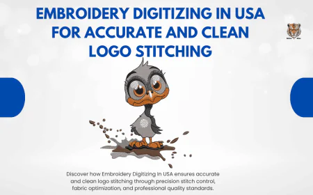 Embroidery Digitizing In USA for Accurate and Clean Logo Stitching