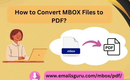 How to Convert MBOX to PDF Free using Best Solution?