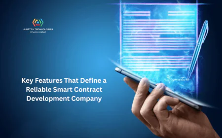 Key Features That Define a Reliable Smart Contract Development Company