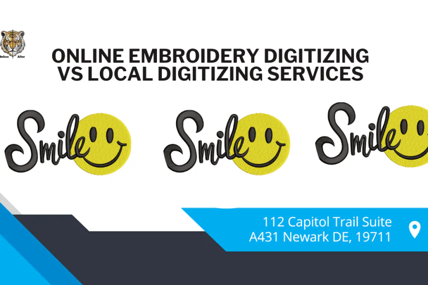 Online Embroidery Digitizing vs Local Digitizing Services