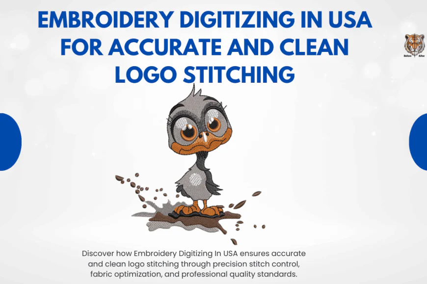 Embroidery Digitizing In USA for Accurate and Clean Logo Stitching