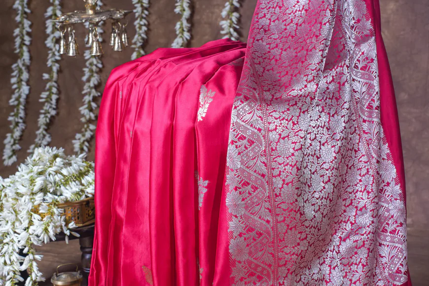 Pure Banarasi Silk Saree: The Epitome of Timeless Craftsmanship