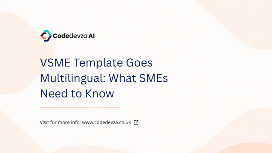 VSME Template Goes Multilingual: What SMEs Need to Know