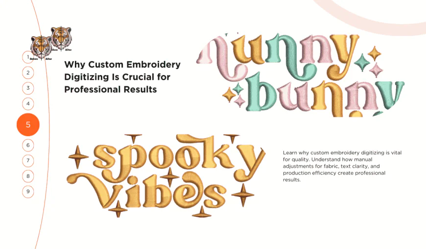 Why Custom Embroidery Digitizing Is Crucial for Professional Results