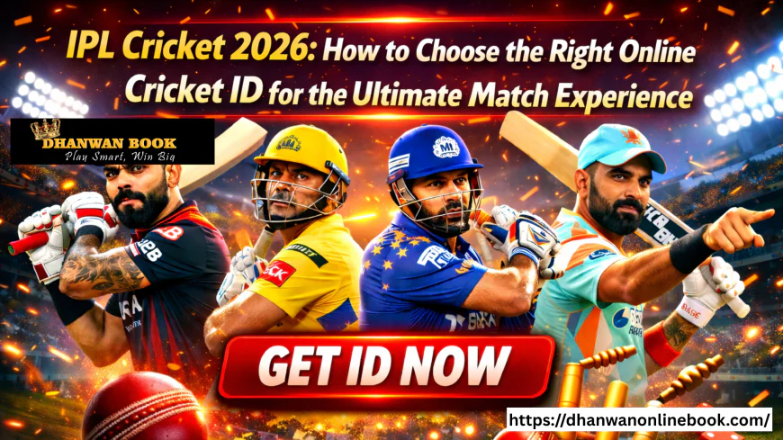 IPL Cricket 2026: How to Choose the Right Online Cricket ID for the Ultimate Match Experience