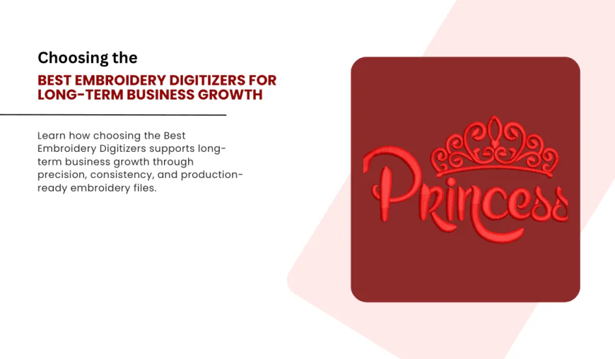 Choosing the Best Embroidery Digitizers for Long-Term Business Growth