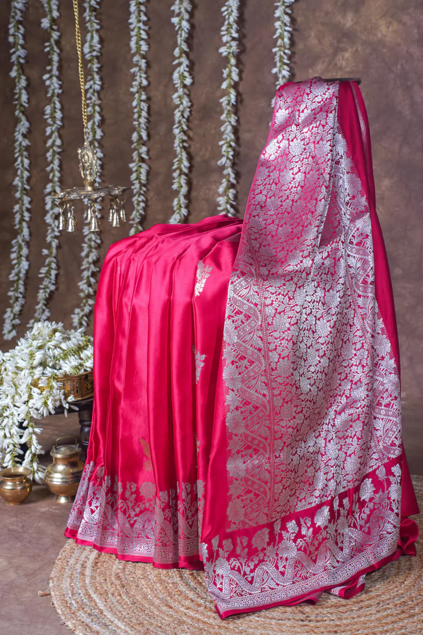 Pure Banarasi Silk Saree: The Epitome of Timeless Craftsmanship