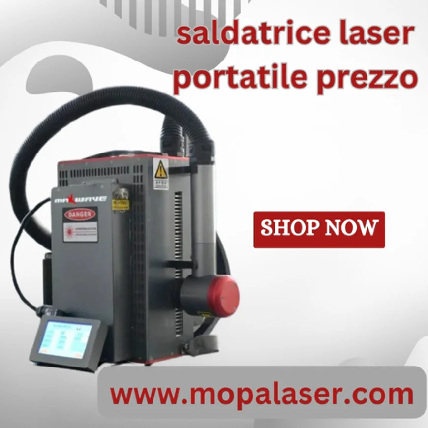 Saldatrice Laser Portatile Prezzo: Soluzioni Innovative con MopaLaser