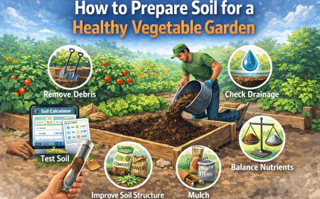 How to Prepare Soil for a Healthy Vegetable Garden