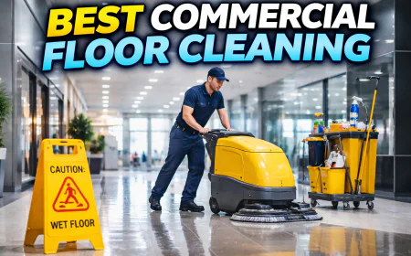 Top Benefits of Using Commercial Floor Scrubbers Instead of Traditional Mops