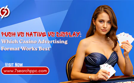 Push vs Native vs Display: Which Casino Advertising Format Works Best